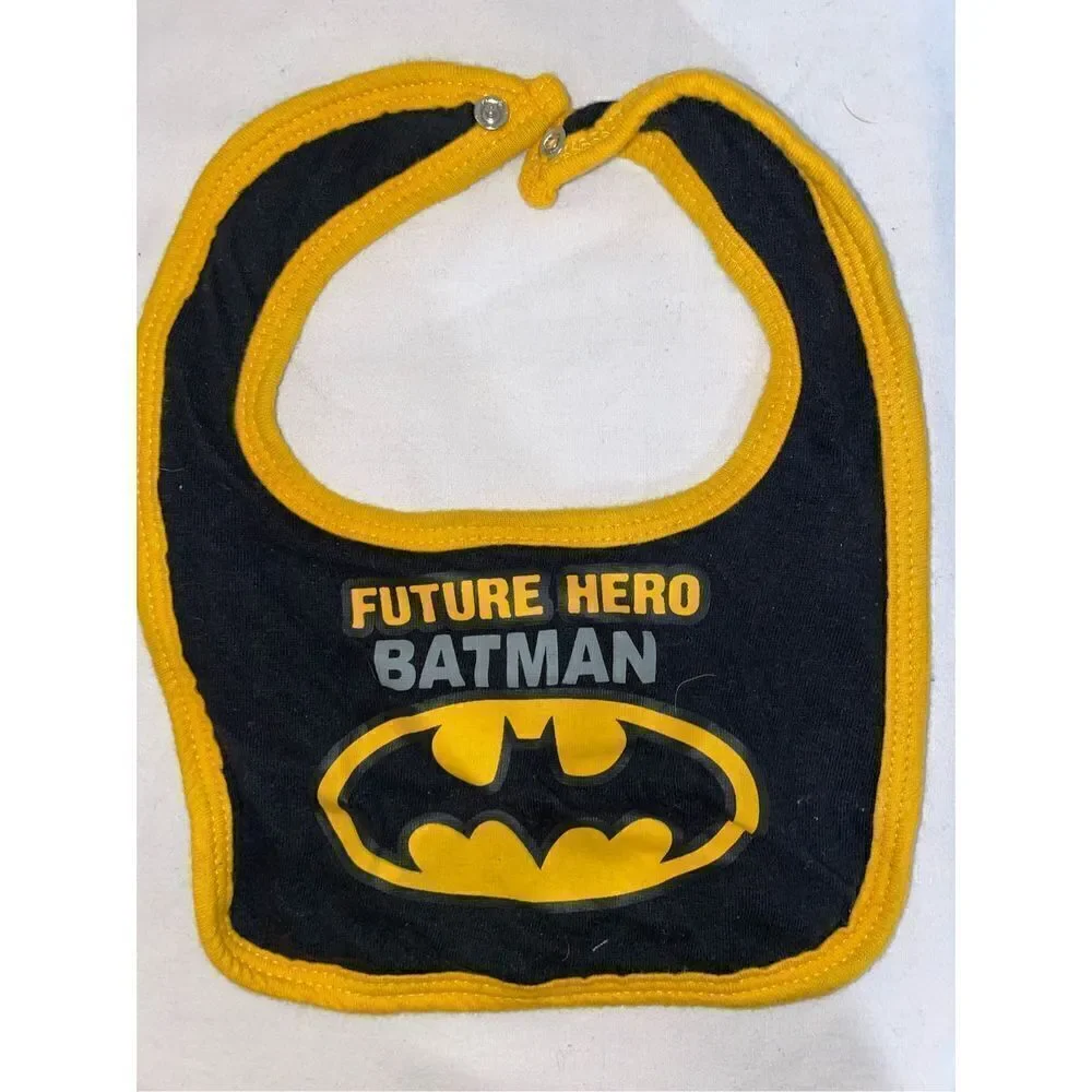 Batman baby bibs